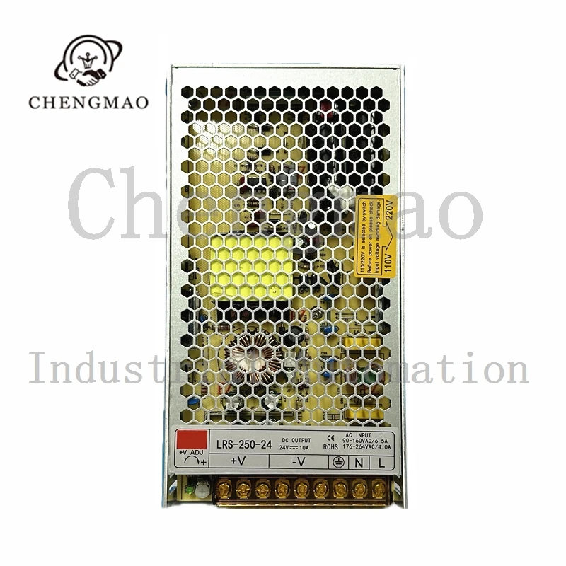 

New Switching Power Supply LRS-250-24 24V 10A 250W Yellow Or Green Circuit Board