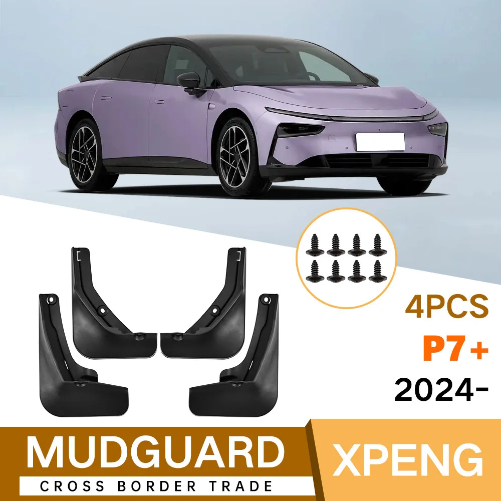 

Suitable for Xiaopeng Xpeng P7+ 2024 fender tiles front and rear automotive accessories without drilling installation