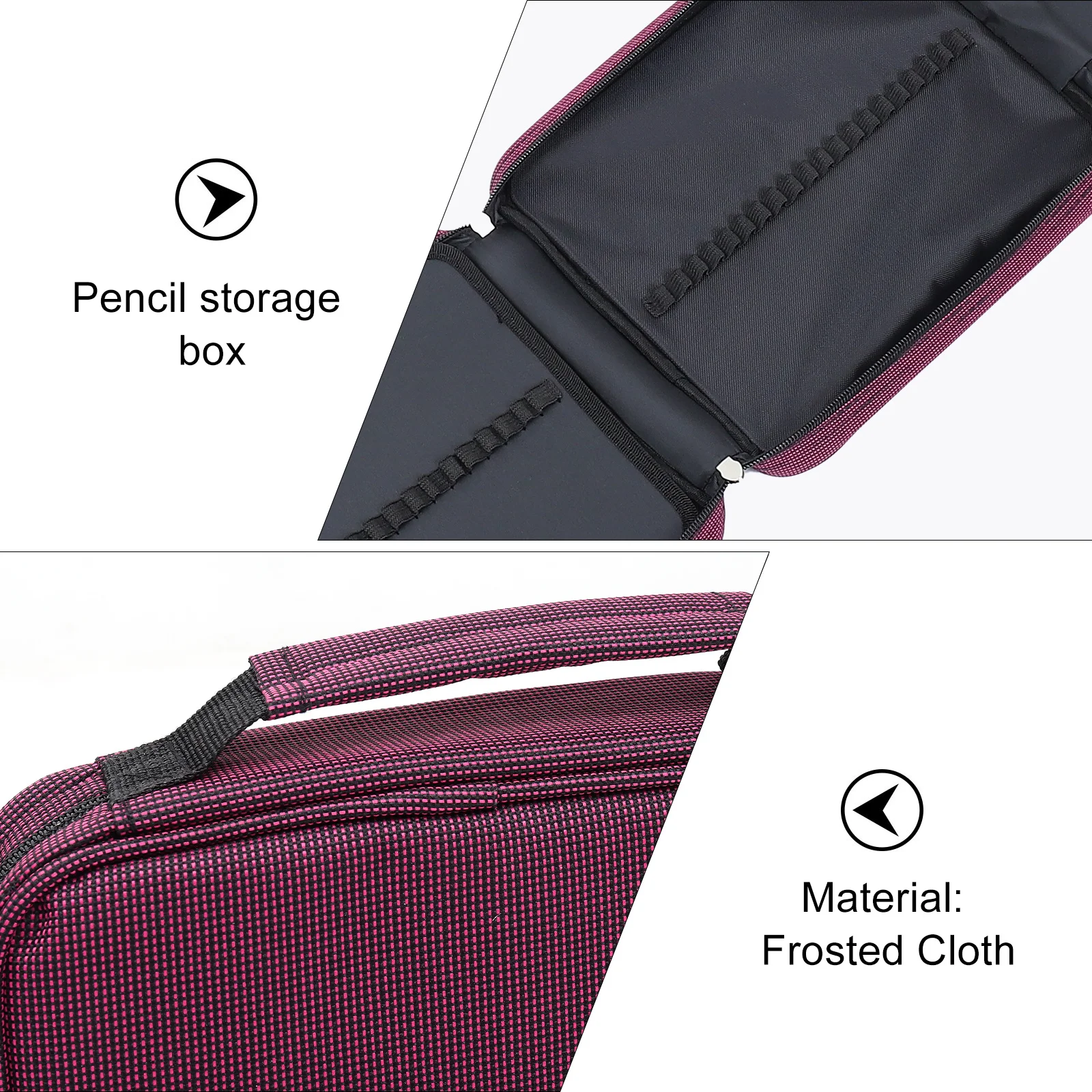 

1Pcs Simple Pencils Bag Reliable Quality Reasonable Price Durable Practical Use Exquisite Craftsmanship Large Capacity Organizer