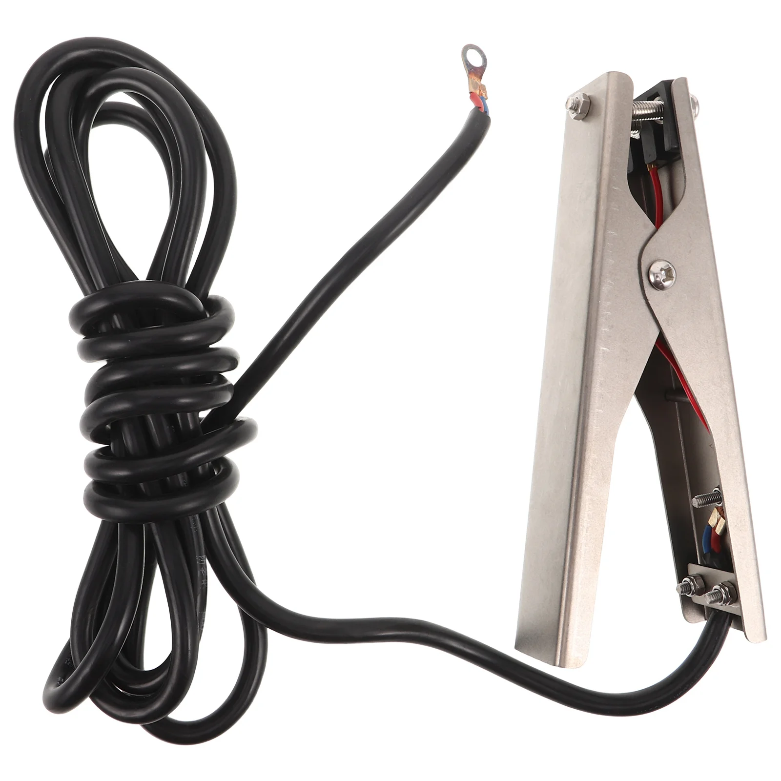 Static Grounding Clamp Stainless Steel For Fuel Transfer Gas Station Supply Reusable Earth Clamp Outdoor Indoor Use