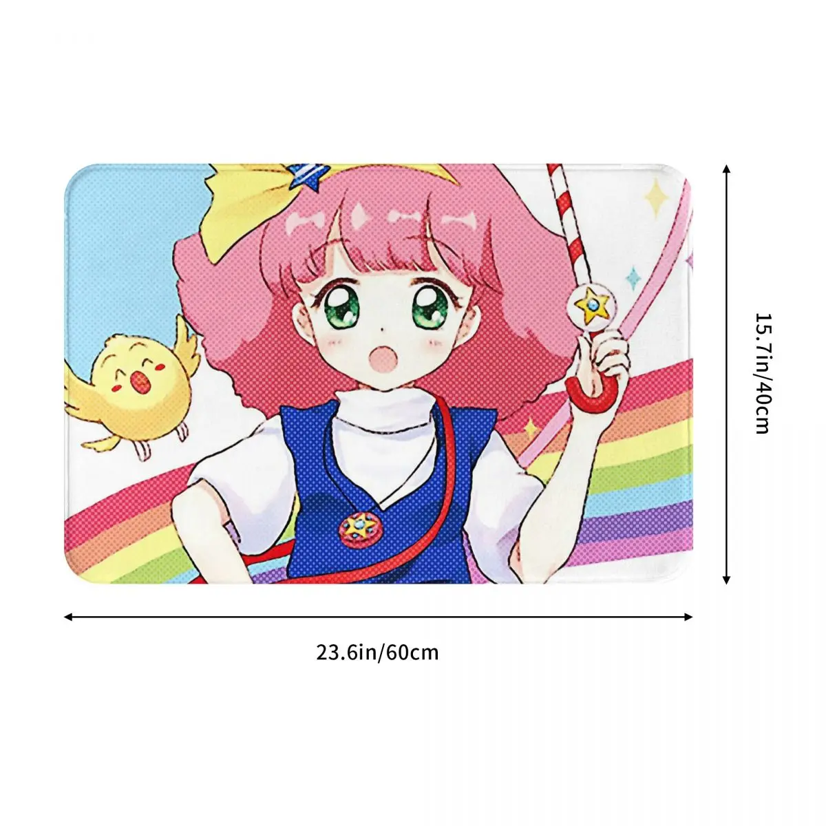 Creamy Mami Cartoon Bedroom Mat Magical Princess Gigi Doormat Kitchen Carpet Balcony Rug Home Decor