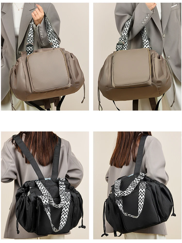 Diaper Bag Backpack Newborn Baby Maternity Bags with Stowable Shoulder Strap Convertible Travel Tote with Pockets