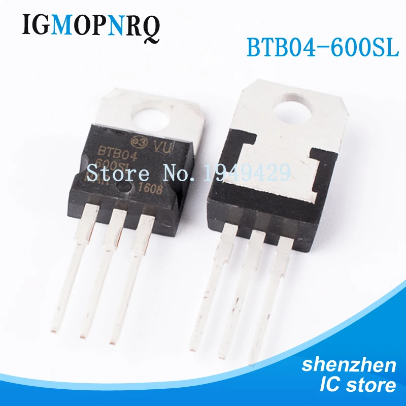 10 Stuks BTB16-600BW To220 BTB16-600 Tot-220 BTB04-600SL BTB04-600 BTB10-800BW BTB10-800 BTB12-600C BTB12-600 Nieuw