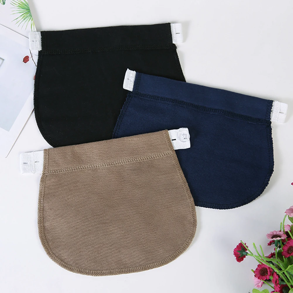 Women Adjustable Elastic Maternity Pregnancy Waistband Belt Waist Extender Clothing Pants for Pregnant Sewing Accessories