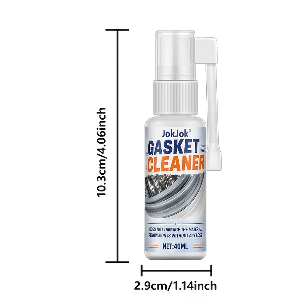 Upgraded Long Nozzle Gasket Conditioner Spray, Crevice Revitalizing Restoring Cleaner, Remove Black Stains, Multi-scene Use for