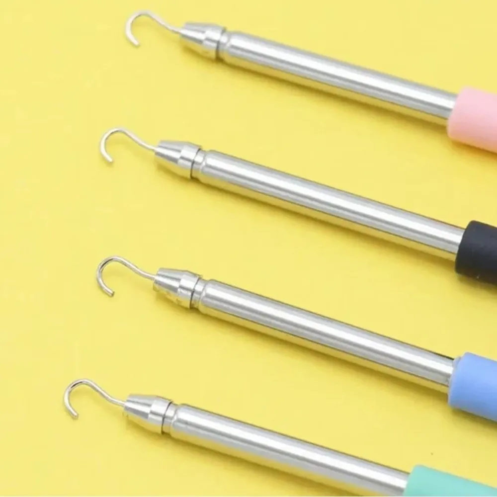 Stainless Help Wear Bracelet Tool Labor-saving Retractable Necklace Clasp Helper Small Assist Solid Color
