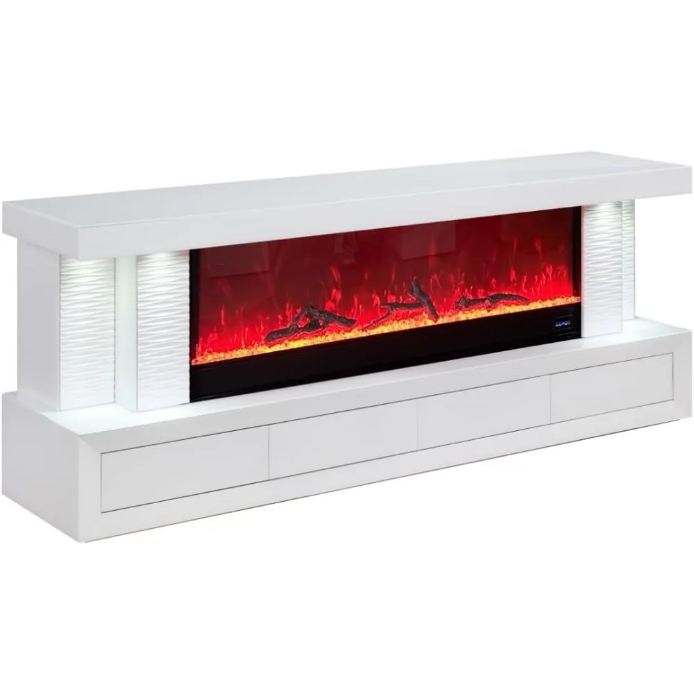 

TV Stands White Cabinet with Fireplace and Speaker Tv Stand with Fireplaceentertainment Center Fireplace Tv Stand Furniture