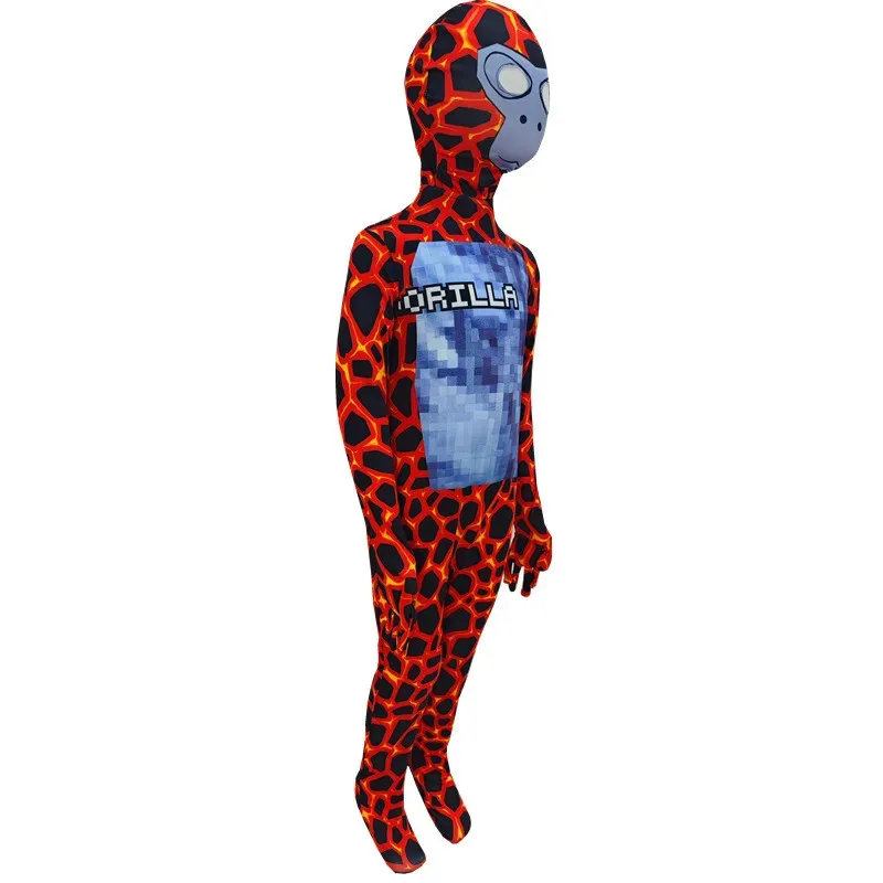 هالوين عبر الحدود الغوريلا العلامة لعبة الحمم الشمبانزي تأثيري ارتداءها مرحلة الأداء اللباس