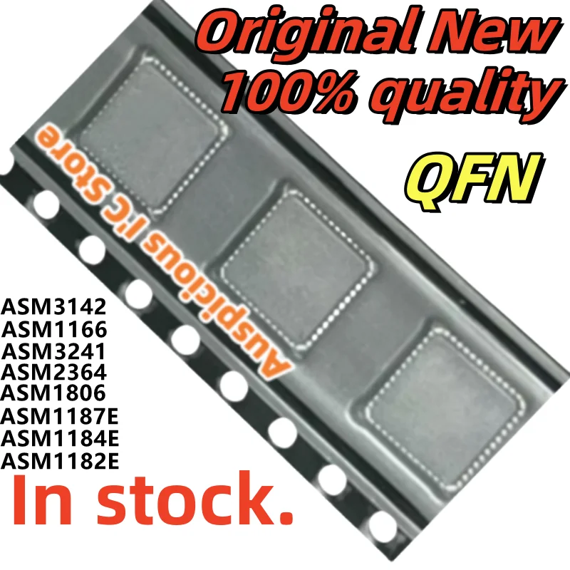 

(1PCS) ASM1187E ASM1166 ASM3241 ASM2364 ASM1806 ASM3142 ASM1184E ASM1182E QFN