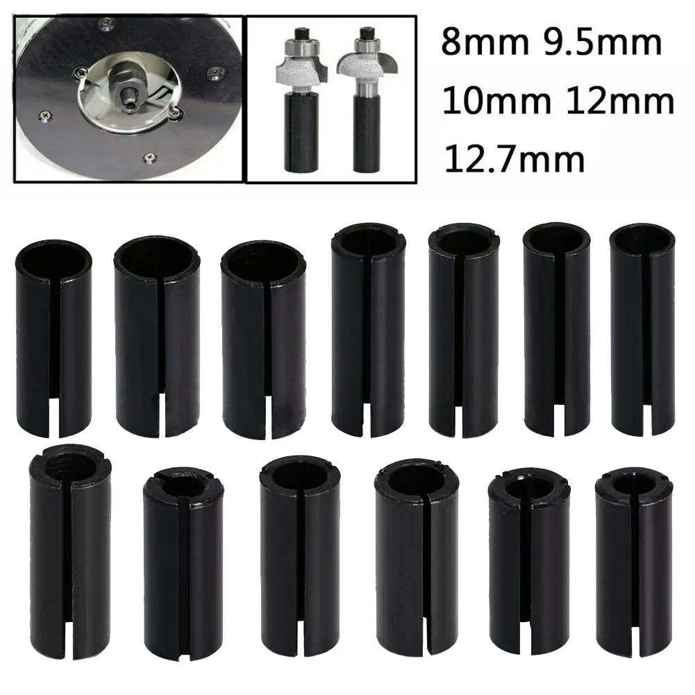 Fräser-Adapter, Spannzangenhalter, 6,35, 8, 10, 12,7 mm, CNC-Fräser, Präzisionsfutter, Schaftfräser, Werkzeugmaschinenhalter A