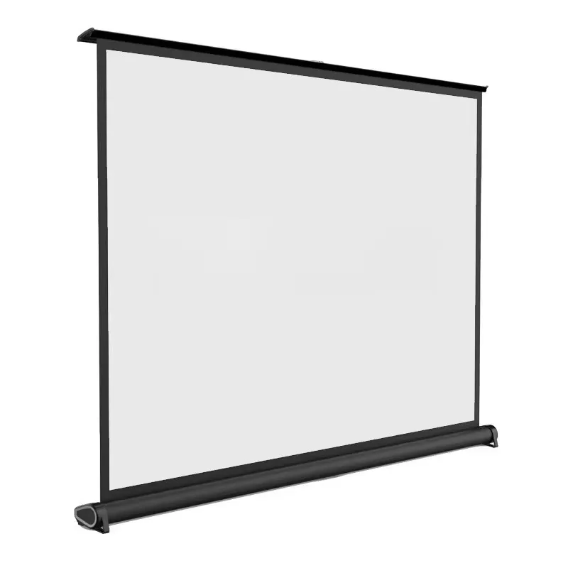 Factory Direct Portable Projection Screen 30 Inch 4:3 Mini Portable Projection Screen Travel Outdoor Projection Screen