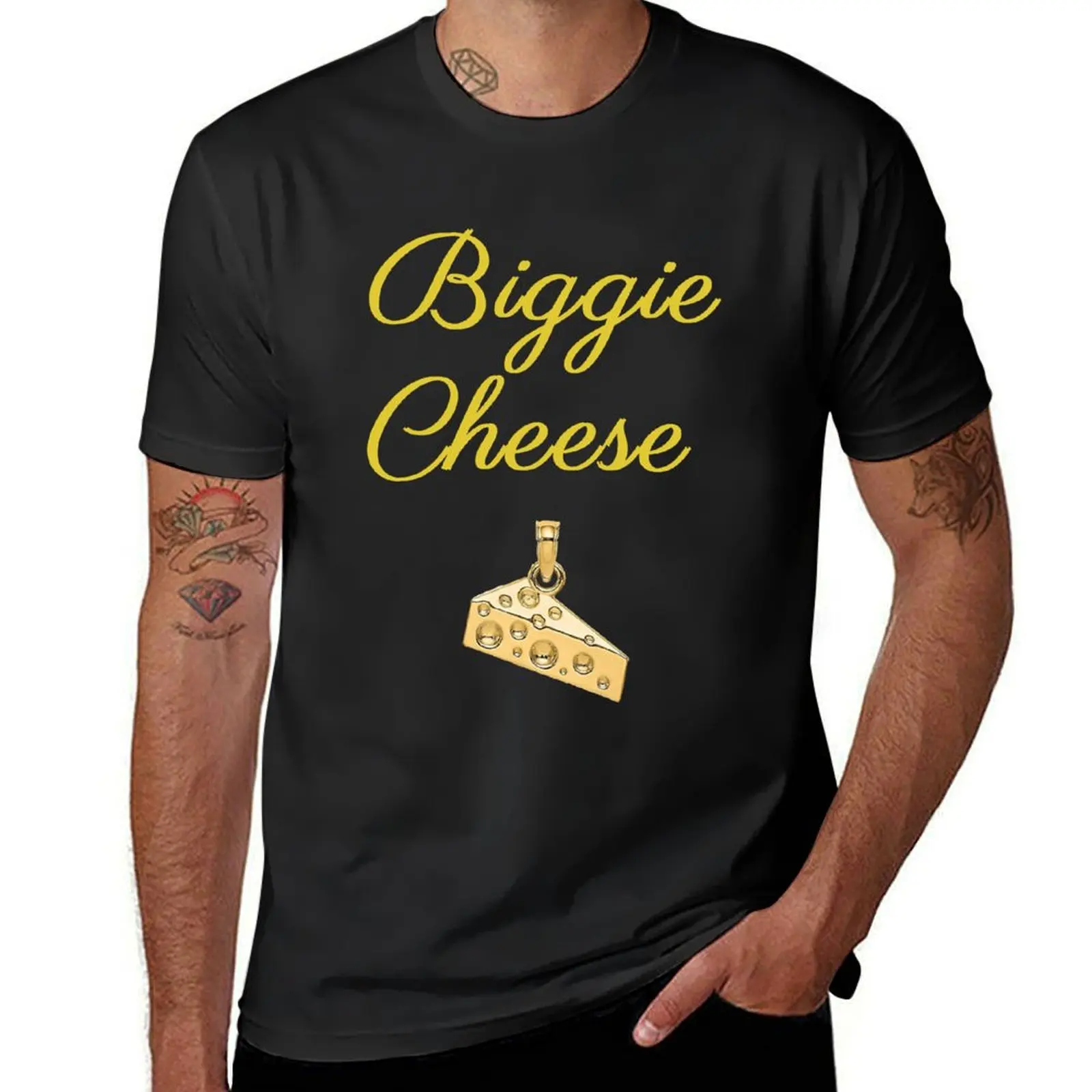 Biggie Cheese le meilleur rappeur T-Shirt boys whites sports fans cute tops funnys plain white t shirts men