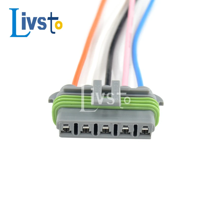 1 Sets 5 Pin Waterproof Auto Wire Harness Connector Female Plug DJ7057-2.8-21