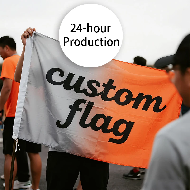 Any Size Custom Banner Flag Logo Decoration Birthday Graduation Ceremony Festival Event Shop Promotional Home Wall Decoration
