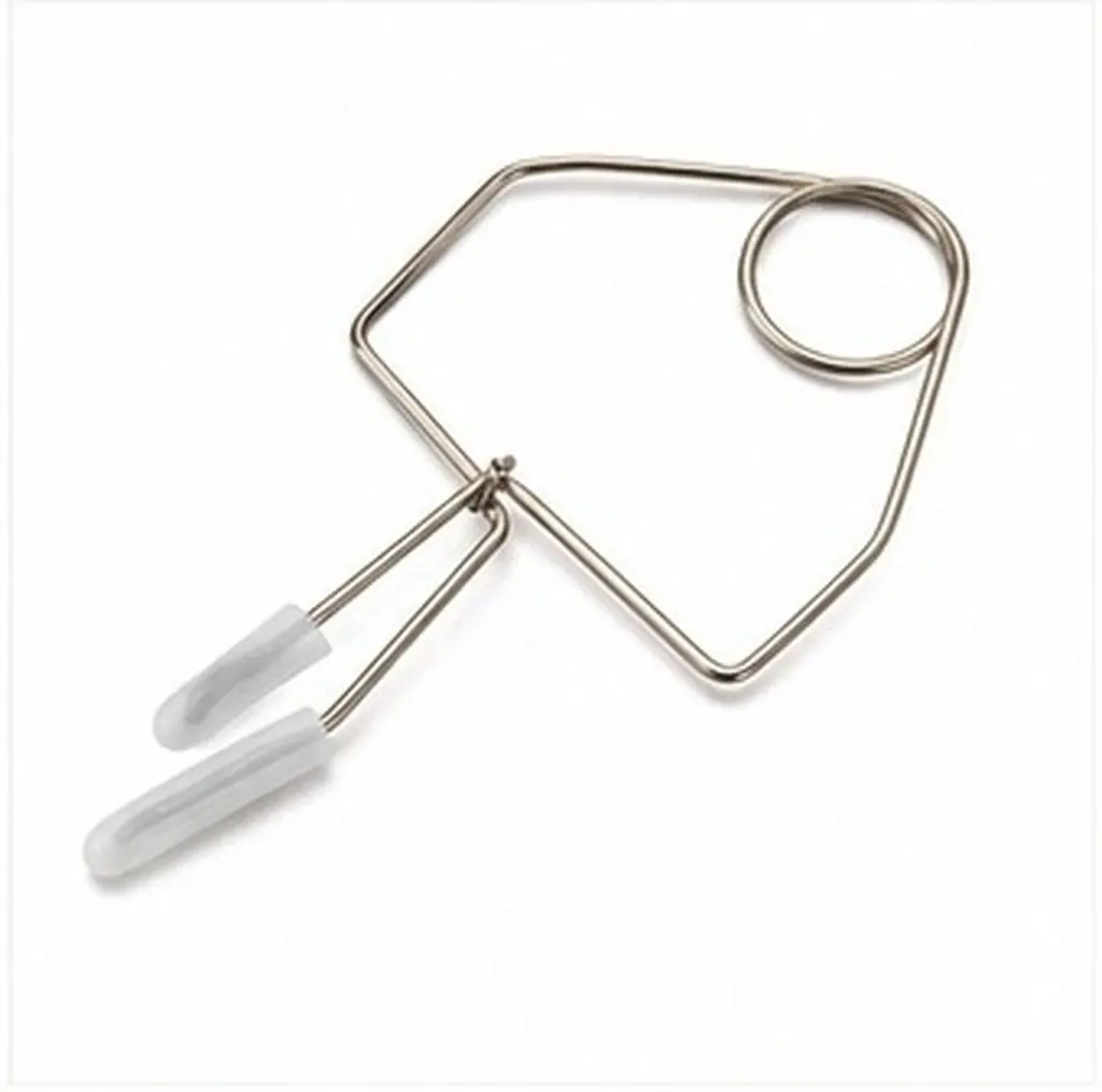 4Pcs Metal Flute Pad Clip Repair Set Flute Indentation Tool Precision Adjustment Woodwind Instrument Maintenance Accessories