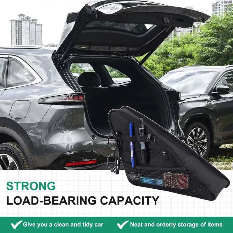 Rear Quarter Window Hanging Storage Bag Oxford Cloth Trunk Organizer For Changan CS75 PLUS 4th Gen 2025+