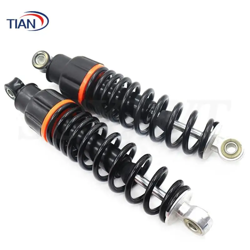 Universal 290MM Motorcycle Rear Suspension Rebound Damping Shock Absorbers K1 Round&Fork Connector Motorcycle Rear Shock