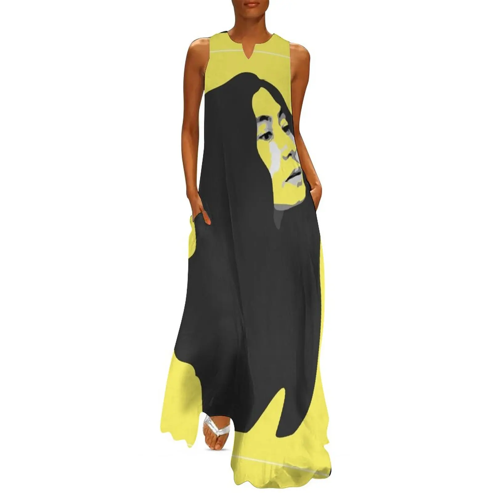 

Yoko Ono - Pop Style Long Dress Party dresses summer dress Dress