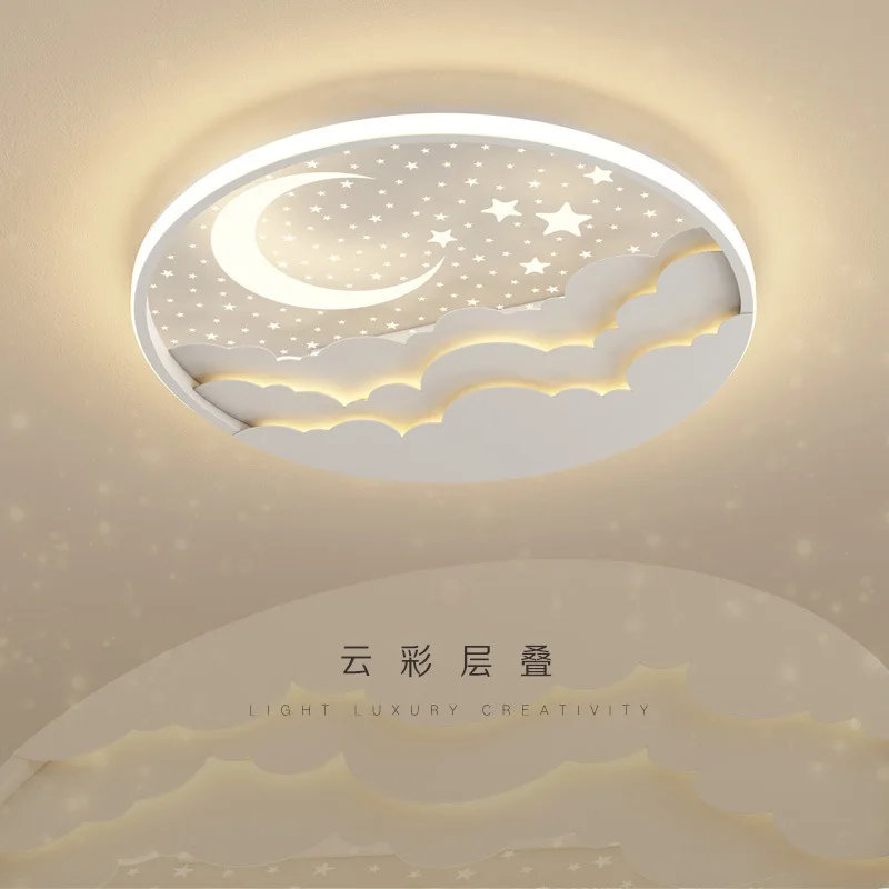 

Creativity Starry sky LED Ceiling Lamp For Children's Room Bedroom Home Kids Baby Cartoon Ceiling lights Decor Light Fixtures