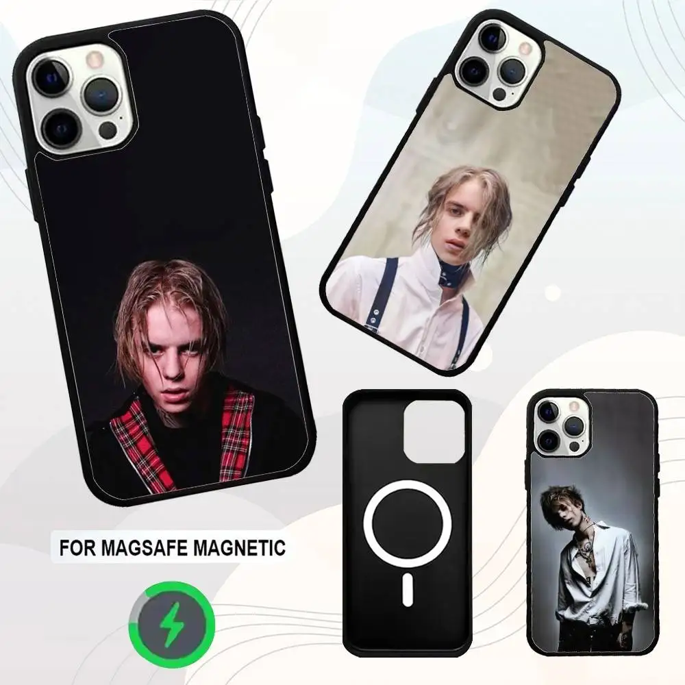 

P-Pharaoh Rapper Phone Case For iPhone 16e,16,15,14,13,12,11,Plus,Pro,Max,Mini Magsafe Magnetic Wireless Charging