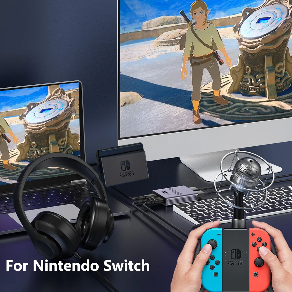 Imagem -04 - Video Capture Card para Transmissão ao Vivo Dispositivos de Gravação Câmera Nintendo Switch Ps4 Xbox Series x 1080p 60fps