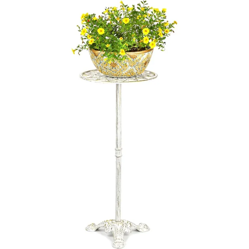 Heavy Duty Cast Iron Potted Plant Stand, 24.2