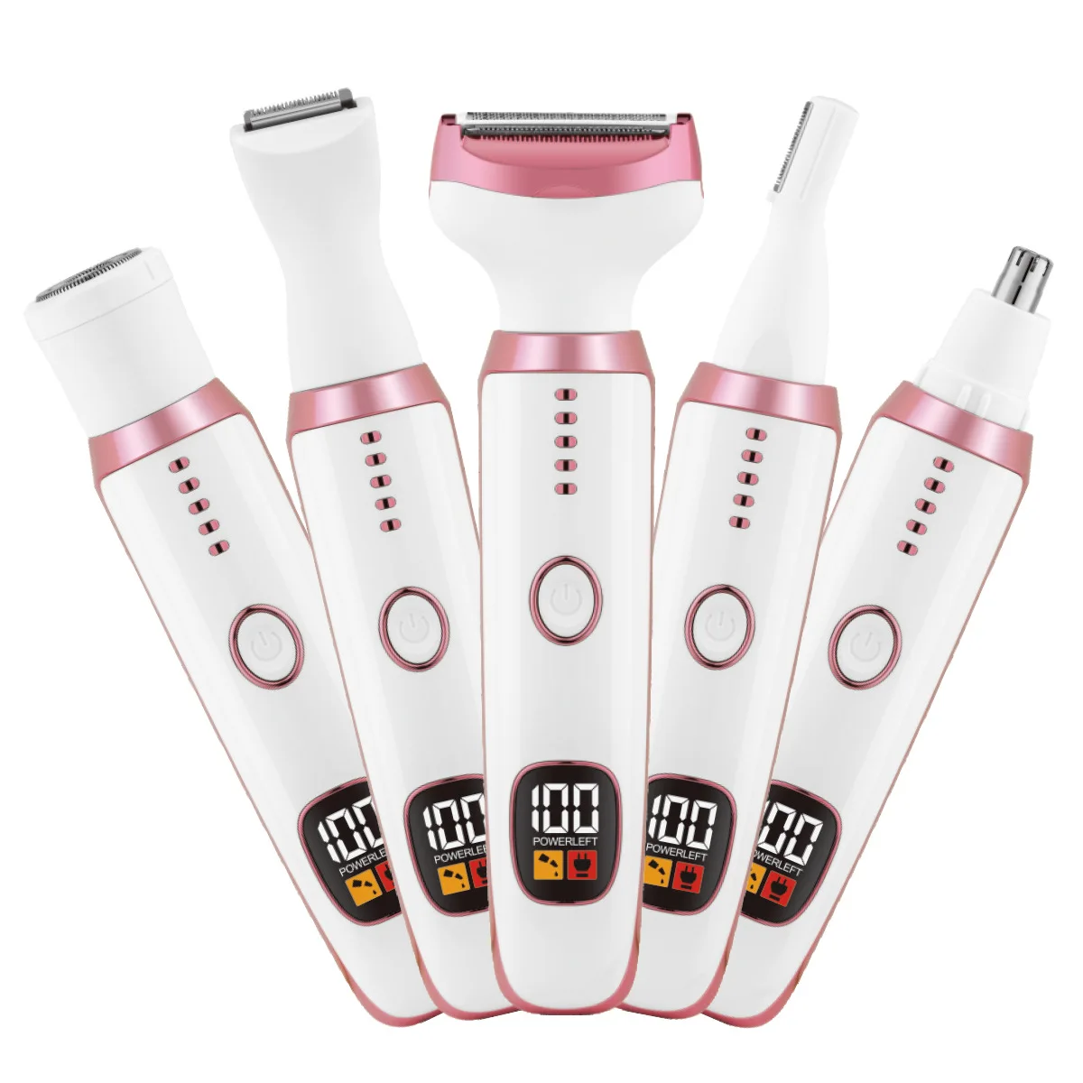 Women Electric Shaver Hair Remover Cordless Rechargeable Body Trimmer Facial Leg Bikini Razor for Personal Care
