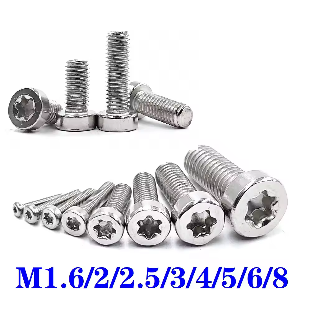 5-50 шт. Болты с шестигранной головкой Torx, тонкие, низкопрофильные, из нержавеющей стали 304 A2-70, стандарт ISO14580.