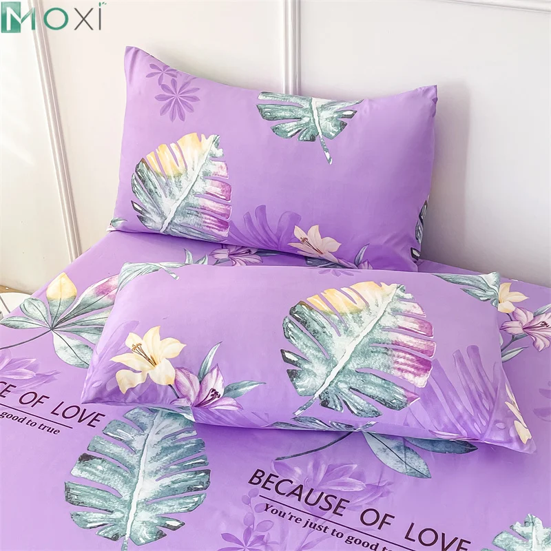 

Comfortable Flowers Pillowcase For Single Twin Bed 1PC 48x74cm Pillow Covers With Adult And Student Sizes Decoration For Home