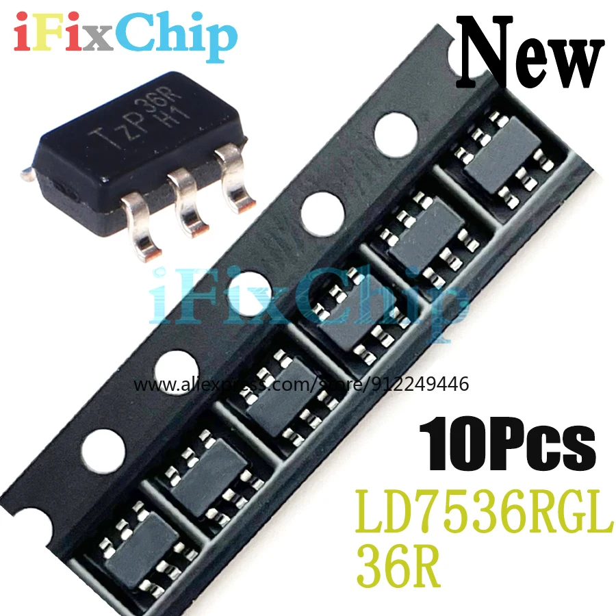 (10piece)100% New LD7536RGL LD7536RG LD7536R LD7536 36R sot23-6 Chipset