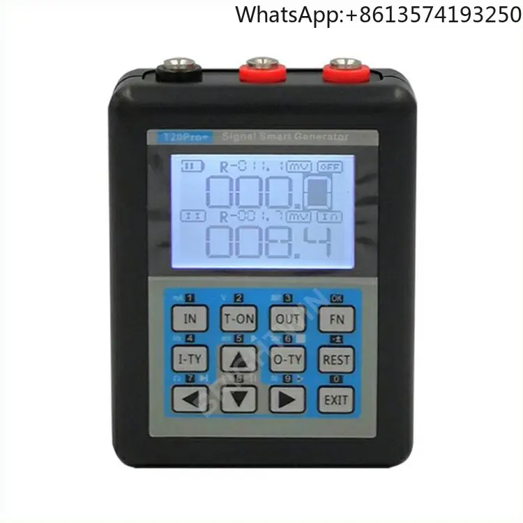 

Portable MA MV Loop Thermocouple K 0-20mA 4-20mA 0-5V 0-10V Have MODBUS Slave Multifunction Process Calibrator Signal Generator