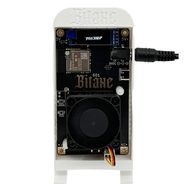 

Reliablebitaxe Gamma 601 BTC Solo Lottery Miner 1.2TH/S BM1370 Asic 18-22W Bitcoin Crypto Miner From Antminer S21 Pro AU PLUG