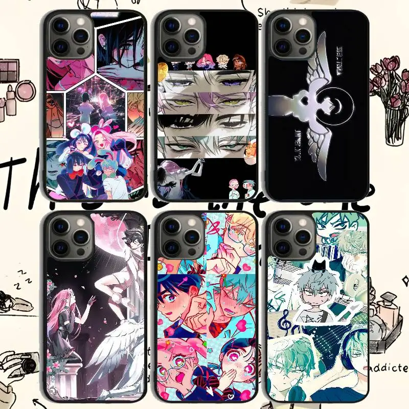 

Anime A-Alien S-Stage Phone Case For 11 12 13 14 15 16Pro Max mini Plus Frosted mirror Phone Cover