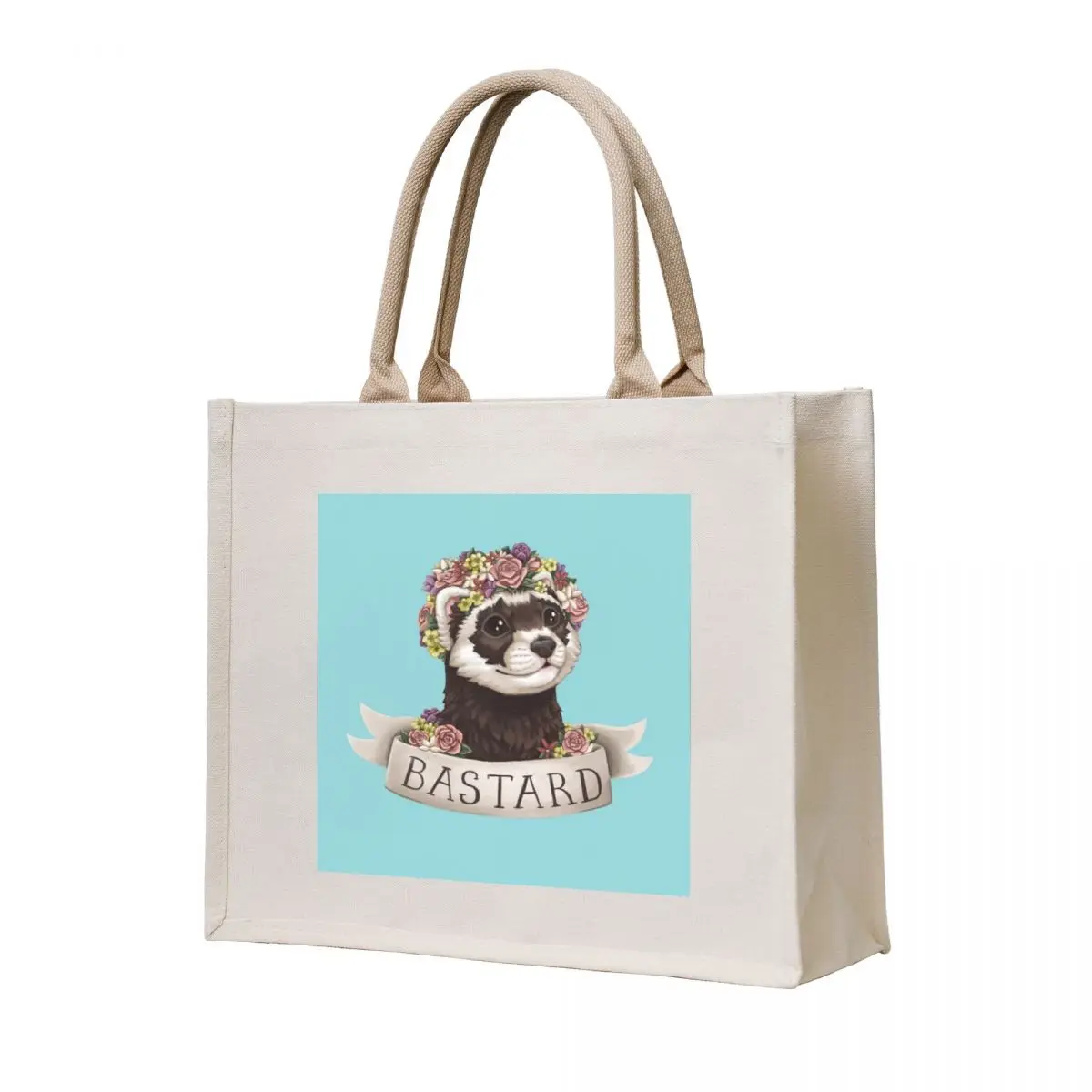 

Bastard the Blinkmink Tote Bag shopping bag Custom bag shopper women canvas eco folding