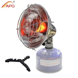 APG Portable Gas Heater Outdoor Warmer Propane Butane Tent Heater Camping Stove Cooker