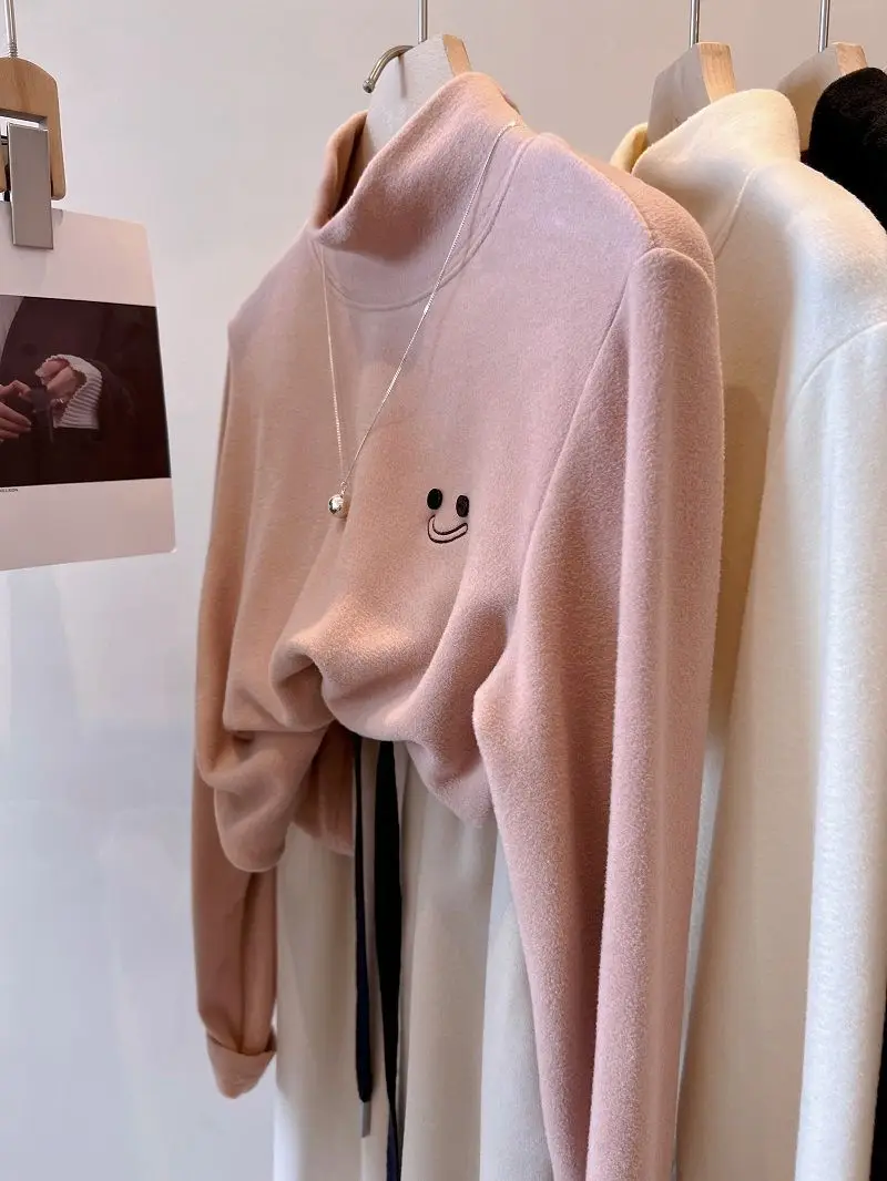 

Long Sleeved T Shirts Woman Oversize Womens Summer Sun Protection Relaxed Type Sweet Girl Beach Holiday Lightweight Cool Airy OL