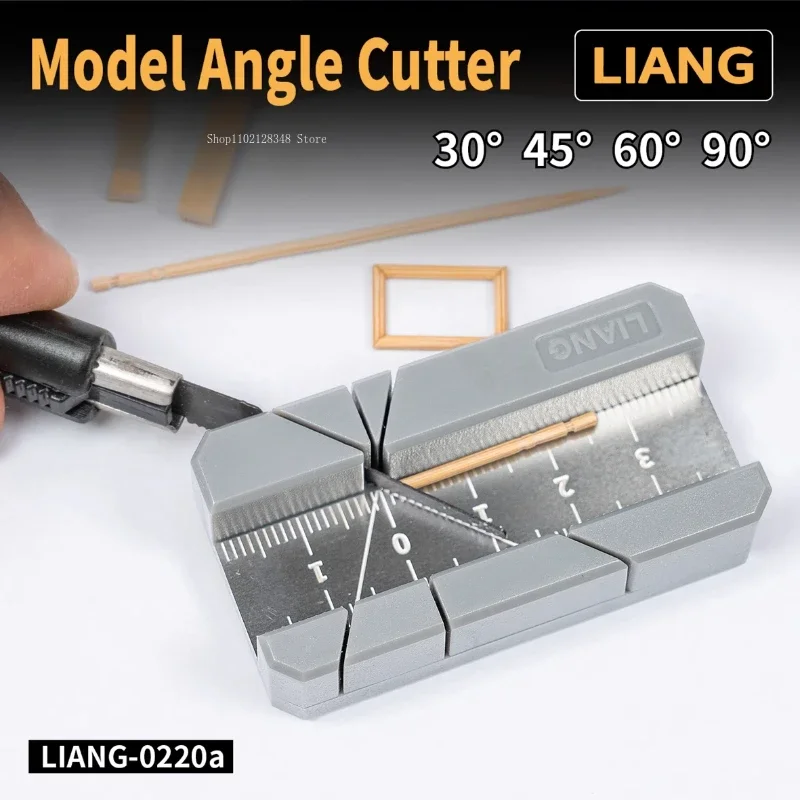 LIANG 0220a Multi-angle Bevel Angle Cutting Fixator Handmade DIY Plastic Wood Model Leather Cutting Artware Manufacture Tools