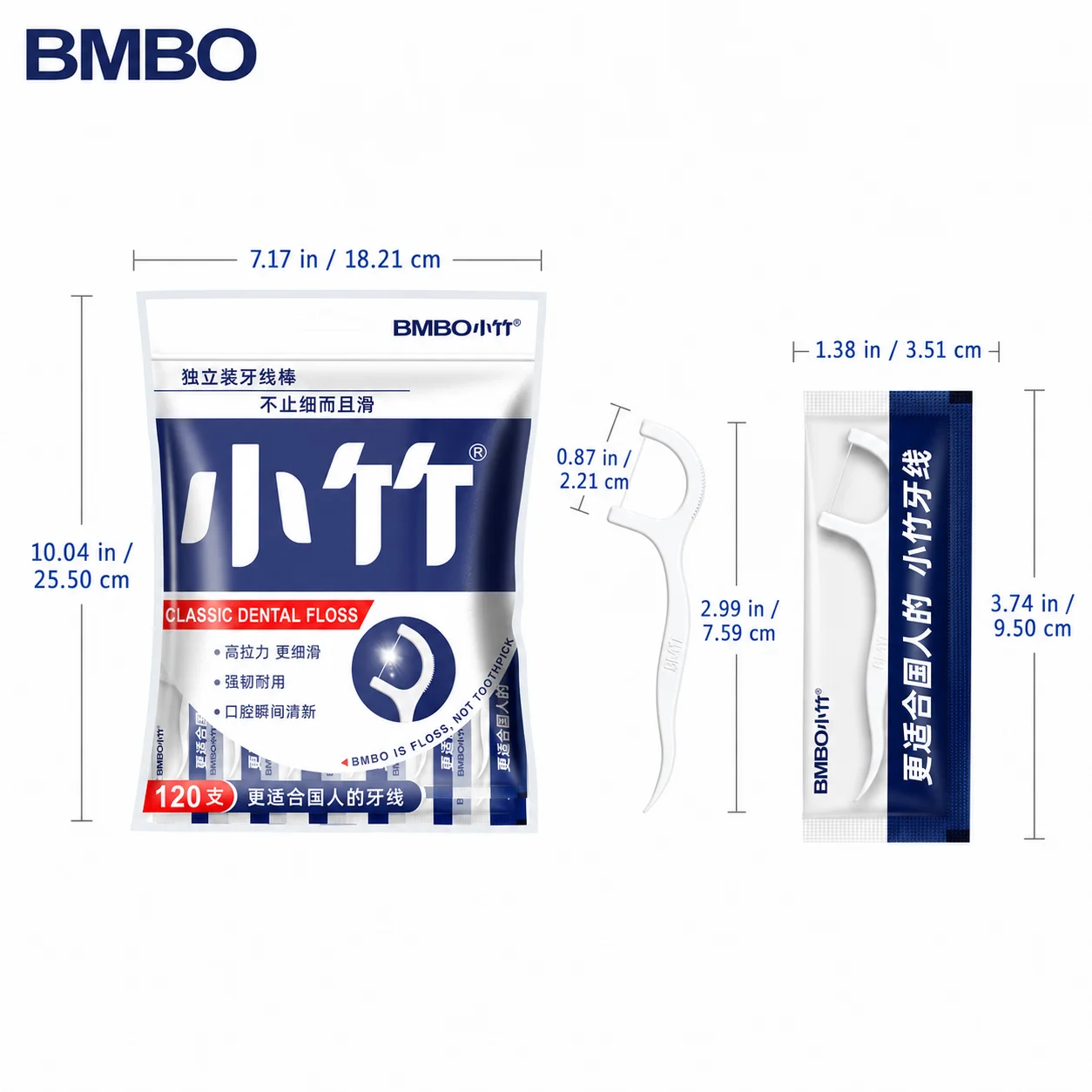 120/240/360/600pcs Dental Floss Plastic Toothpicks-Single Independent Packaging-Disposable Dental Cleaning Tools-Oral Car