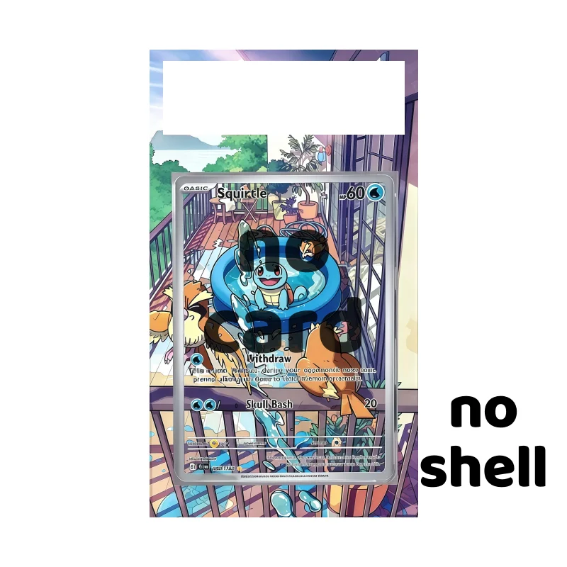 Anime Art Display Scarlet Violet Paldea Evolved Dendra Anime Game Expand Art Fans Gift Acrylic Protective Case Keychain No Shell