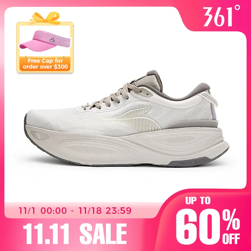 361 Degrees PopBlaze 6 Men Running Shoes Lightweight Wear Resistant Comfortable Shock Absorb Soft Soled Male Sneakers 672622201