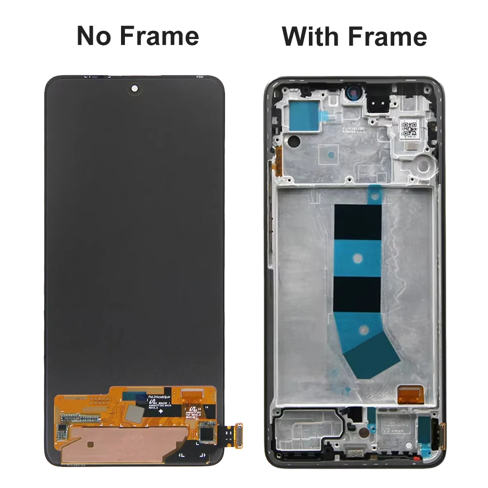 AMOLED Screen for Xiaomi Redmi Note 13 4G 23129RAA4G 23124RA7EO LCD Display Touch Screen Digitizer for Redmi Note13 4G Assembly