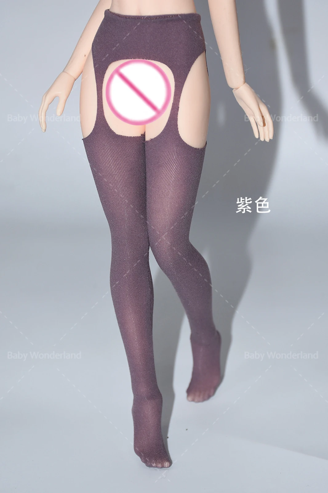 Sexy Hosenträger im Maßstab 1:6 mit eng anliegenden Strümpfen, Kleidung, Modell, passend für 12 Zoll TBL PH, Soldatin, Actionfigur, Körperpuppen