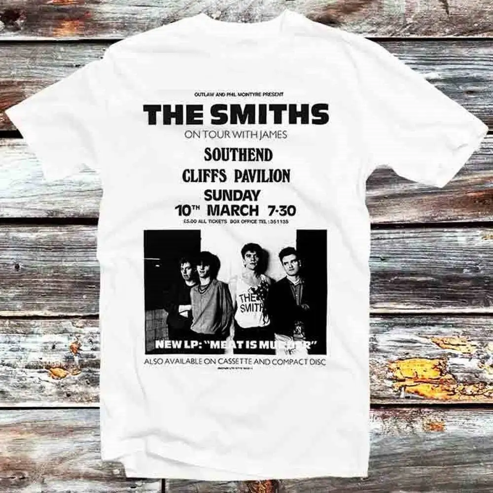 

The Smiths On Tour Live Concert Southend T-Shirt 906