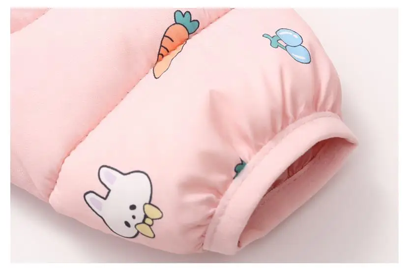 Kinder Baumwolle Mantel Baby Cartoons Unten Jacke Jungen Mit Kapuze Kleidung Mädchen Warme Winter Kleidung Kleinkind Kinder Oberbekleidung 0-5Y – Detail 11