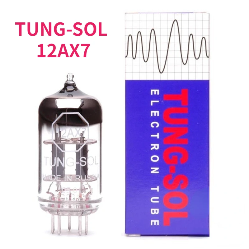 Imagem -03 - Tung-sol 12ax7 Ecc83 Tubo de Vácuo de Precisão Original Tubo de Correspondência Amplificador de Áudio de Alta Fidelidade Amplificador Original