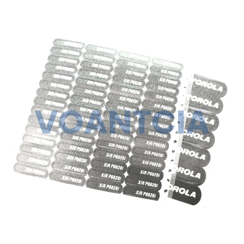 

50 комплектов этикеток для XiR P6620i, DP2600e, DEP570e, XPR3500e, запчасти и аксессуары для ремонта