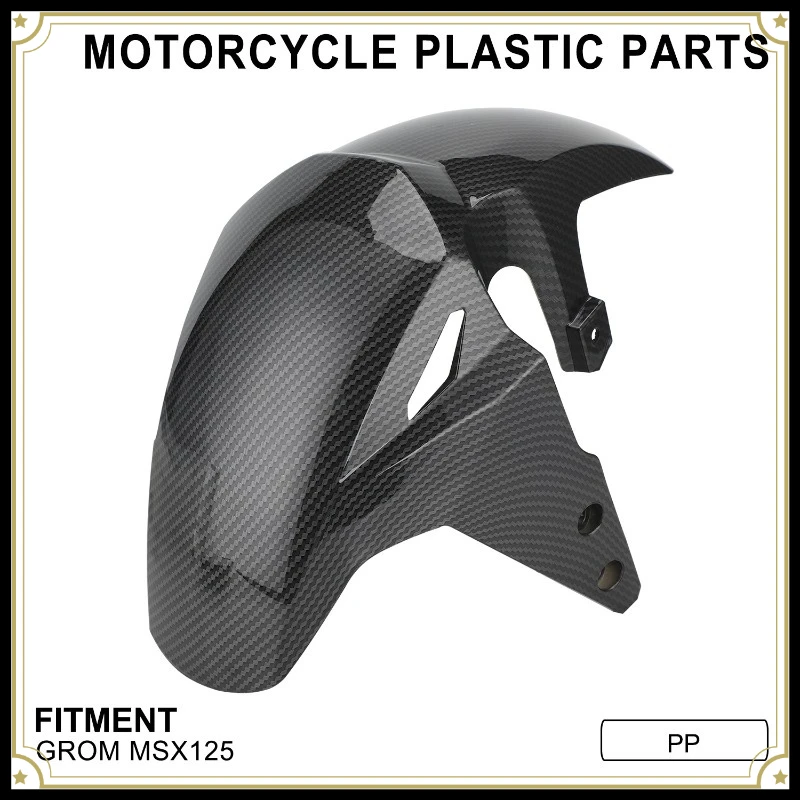 

Suitable for GROM MSX125 motorcycle PP material, motorcycle front modification accessories