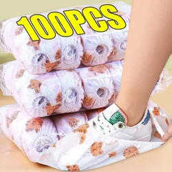 20/100Pcs Disposable Shoe Covers Cute Foot Booties Shoe Coverings Non Slip Shoe Boot Covers for Indoor Outdoor Home Workplace