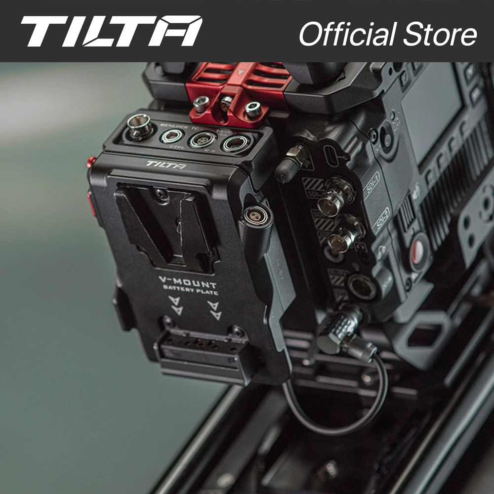 TILTA ESR-T08-C-V RED V-RATOR Camera Cage Pro Kit V Mount For RED V-RAPTOR Accessories Top Handle Advanced I/O Module