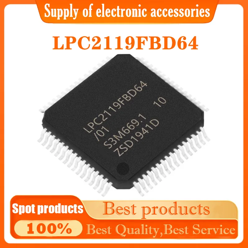 LQFP-64 LPC2119FBD64 New asli